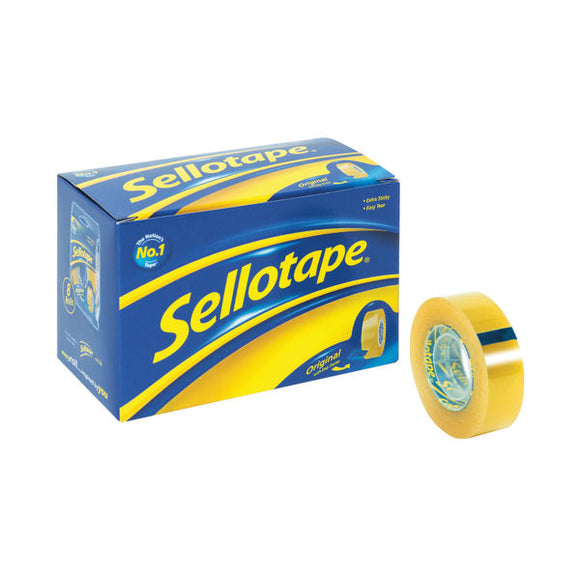 Sellotape Original Golden Tape 18mmx33m (8 Pack) 1443251