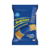 Sellotape Original Golden Tape 24mmx33m (6 Pack) 1443254