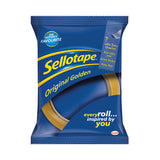 Sellotape Original Golden Tape 24mmx66m (Pack of 6) 1443306