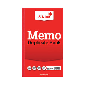 Silvine Duplicate Memo Book 210x127mm (6 Pack) 601