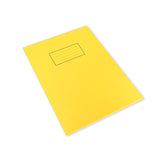 Silvine Exercise Book Ruled with Margin A4 Yellow (Pack of 10) EX109