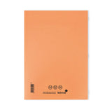 Silvine Exercise Book 5mm Squares A4 Orange (Pack of 10) EX113