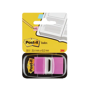 Post-it Index Tabs 25mm Purple (600 Pack) 680-8