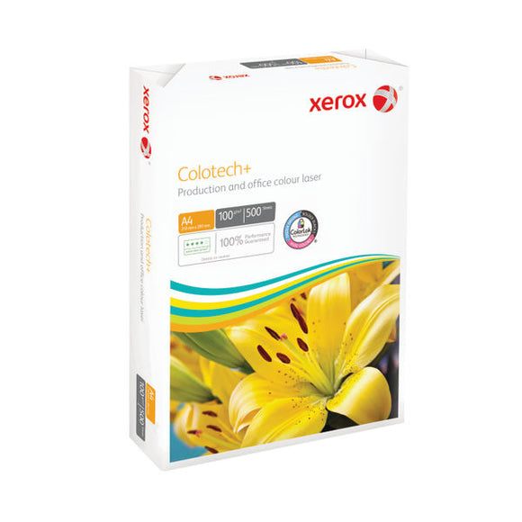 Xerox Colotech+ A4 Paper 100gsm Ream White (Pack of 500) 003R99004