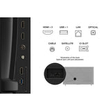 TCL 65" 65V6C 4K HDR Smart Google TV Dolby Atmos AiPQ 60Hz WiFi Bluetooth LED UK