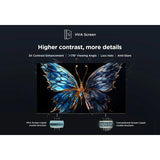TCL 65" 65V6C 4K HDR Smart Google TV Dolby Atmos AiPQ 60Hz WiFi Bluetooth LED UK