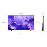 Samsung U8000F UE75U8092F 75" 4K UHD HDR Smart TV WiFi Tizen Gaming LED Black UK
