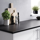 28mm Dark Stone Effect Laminate Kitchen Worktop 2.4m Durable Post Formed Counter