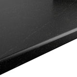 28mm Dark Stone Effect Laminate Kitchen Worktop 2.4m Durable Post Formed Counter