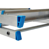 Mac Allister 6 Tread Aluminium Builder Plastic & Steel Step Ladder 1880m Height