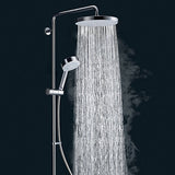 Mira Atom ERD Thermostatic Mixer Shower Twin Head Chrome Riser Rail Kit Bathroom