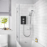 Mira Decor Electric Shower 9.5kW Black Onyx Manual Bathroom Power Unit Kit New