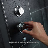 Mira Decor Electric Shower 9.5kW Silver Effect Manual Bathroom Power Unit Kit