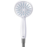 Mira Sprint Electric Shower 9.5kW White Gloss Manual Power Unit Riser Rail Kit