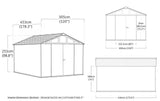 Keter Stronghold 10x15 Shed - Grey