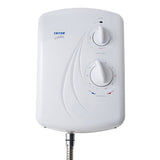 Triton Enrich White Electric Shower 9.5kW Bathroom Instant Heater Unit PlusPackX
