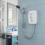 Triton T80 Easi-Fit+ White Manual Electric Home Shower Kit 8.5kW SFX8008EFPW
