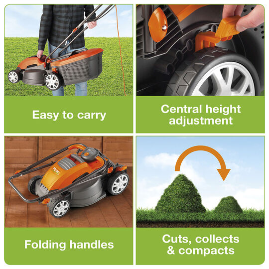 Flymo Speedi Mo 360C Rotary Lawnmower PrinceGB
