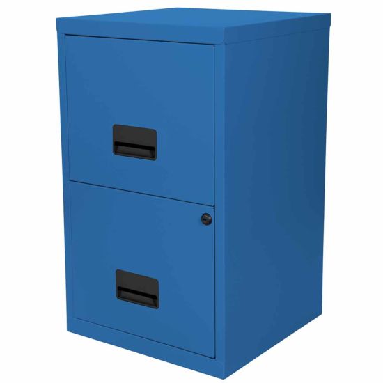 Pierre Henry 2 Drawer Maxi Tall Filing Cabinet - Sky Blue