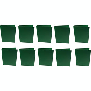 Q-Connect 25mm 2 Ring Binder Polypropylene A4 Green (Pack of 10) KF02004