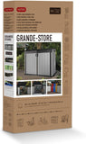 Keter Grande Store 2020L Storage Shed - Grey