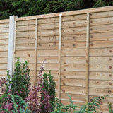 Forest Garden Pressure Treated Overlap Fence Panel - 6 x 5ft