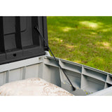 Keter 340L Outdoor Garden Storage Box - Graphite