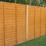 Wickes Dip Treated Overlap Fence Panel - 6 x 5ft