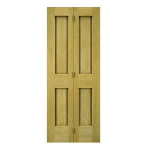 Wickes Cobham Oak 4 Panel Internal Bi-fold Door - 1981mm x 762mm