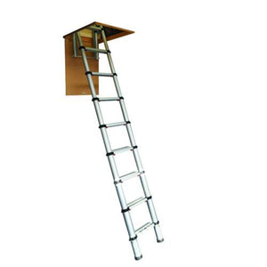 Youngman Telescopic Aluminium Loft Ladder - Max Height 2.61