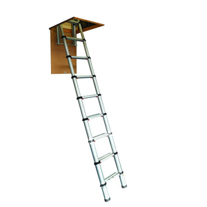 Youngman Telscopic Aluminium Loft Ladder - Max Height 2.88m