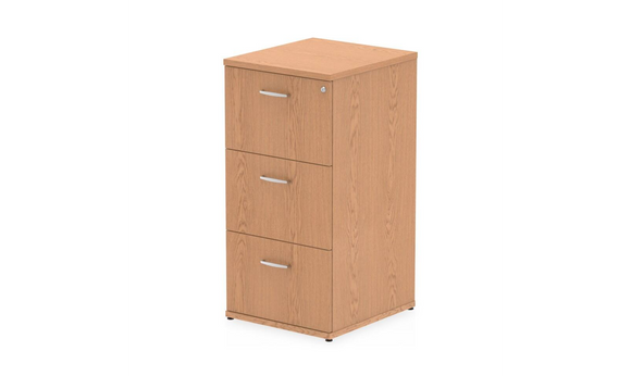 Impulse Filing Cabinet with 3 Drawers - Oak