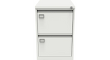 Bisley Filing Cabinet with 2 Lockable Drawers AOC2 - White