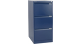 Bisley 3 Drawer Foolscap Filing Cabinet - Blue